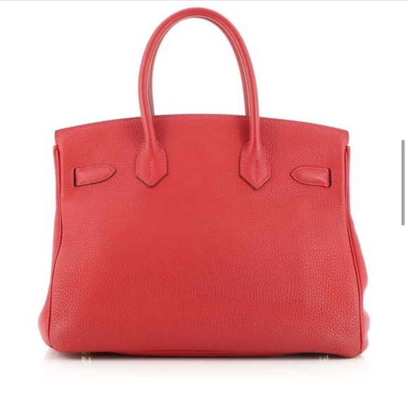 Birkin 30 Togo, 2017, Rouge Vif, Gold Hardware - Picture 5 of 17
